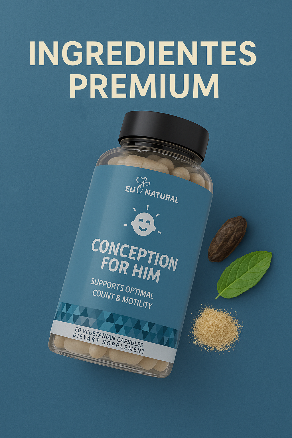 “Conception For Him® Potencia tu fertilidad, energía y vitalidad
