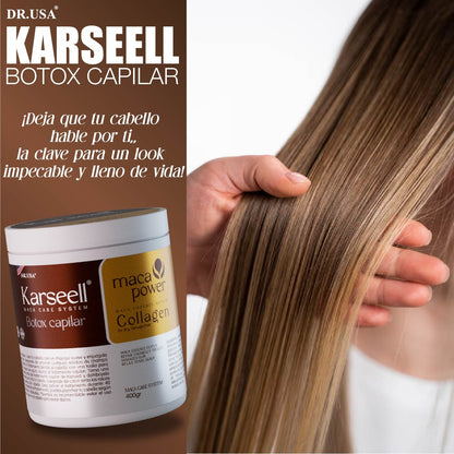 Pack Karseell Profesional: Shampoo Botox y Aceite de Argán