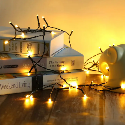 Luces solares navideñas de 17 metros y 170 led.