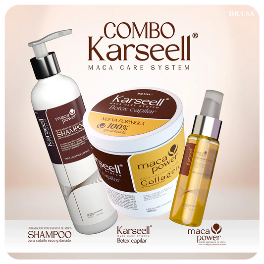 Pack Karseell Profesional: Shampoo Botox y Aceite de Argán