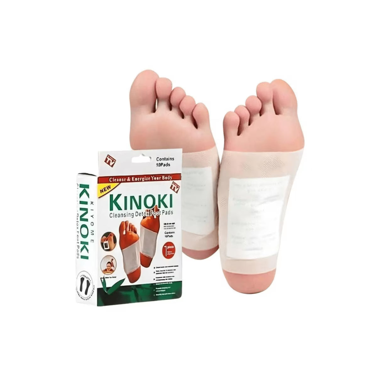 Pack 30 Parches Kinoki y adiós al malestar.