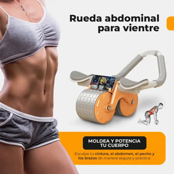 Rueda Abdominal con Rebote Automático de Ejercicios AbsRoller Pro™