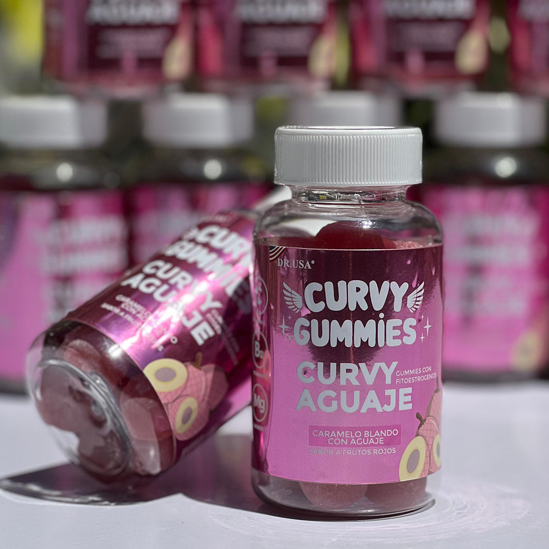 Curvy Gummies® Moldea, Equilibra y Realza tu Belleza Natural 60 Unidades.