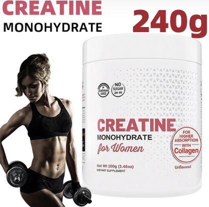 Old School® Monohidrato de creatina para mujeres