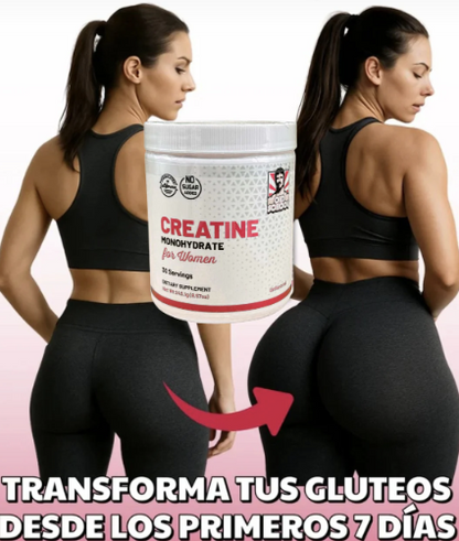 Old School® Monohidrato de creatina para mujeres