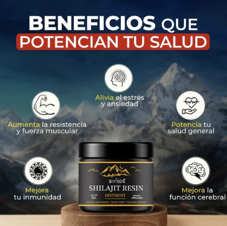 Resina de Shilajit del Himalaya Original