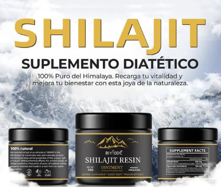 Resina de Shilajit del Himalaya Original