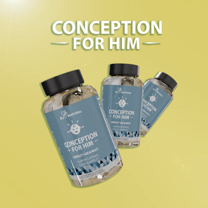 “Conception For Him® Potencia tu fertilidad, energía y vitalidad