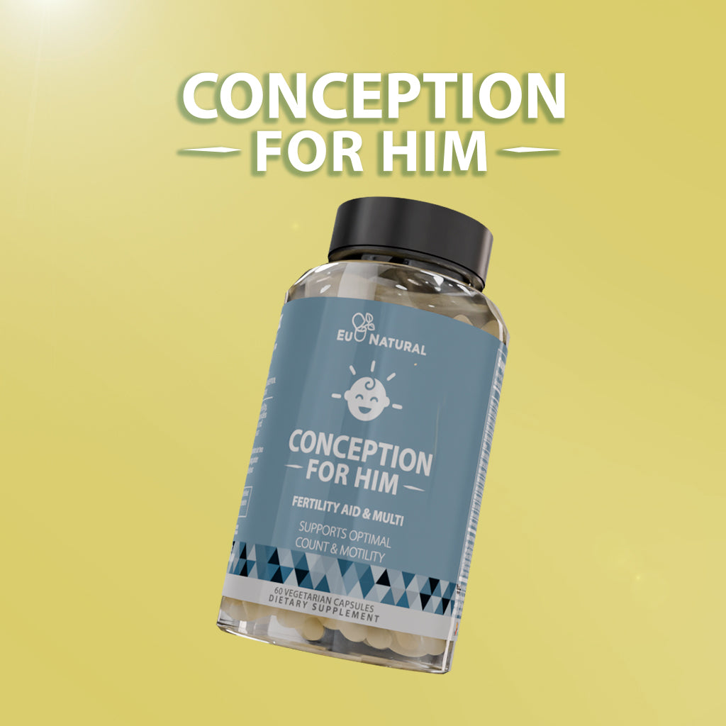 “Conception For Him® Potencia tu fertilidad, energía y vitalidad