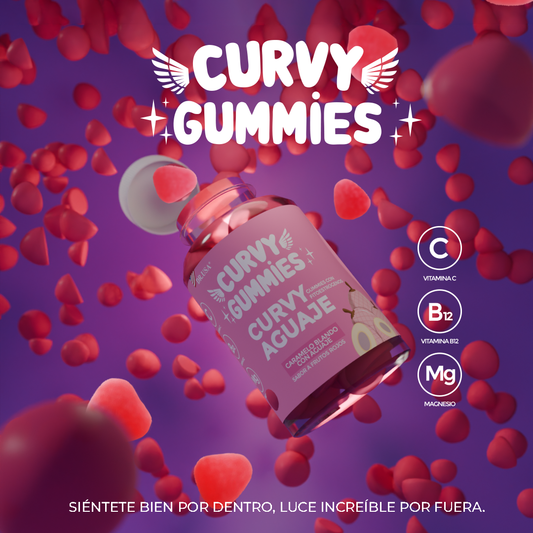 Curvy Gummies® Moldea, Equilibra y Realza tu Belleza Natural 60 Unidades.