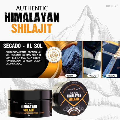 Resina de Shilajit del Himalaya Original